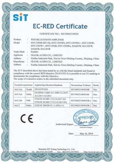 Certificate of Honor I